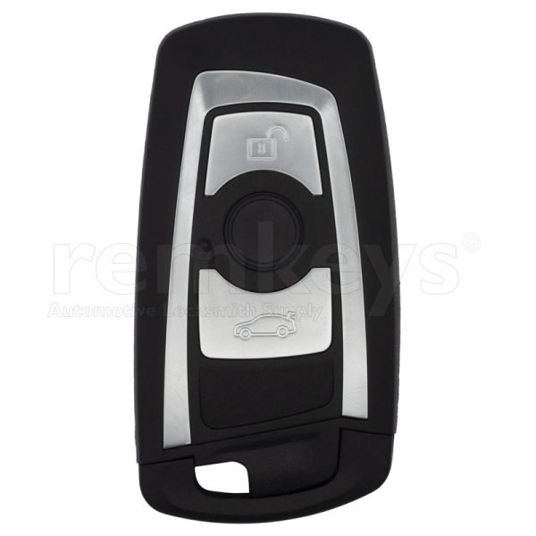 Bmw F Series Smart Remote Case 3Btn - SILVER