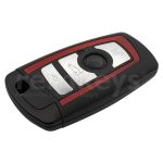 Bmw F Series 4Btn Smart Remote Case - RED