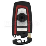 Bmw F Series 4Btn Smart Remote Case - RED