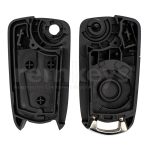 Chevrolet Captiva 2Btn Flip Remote Case