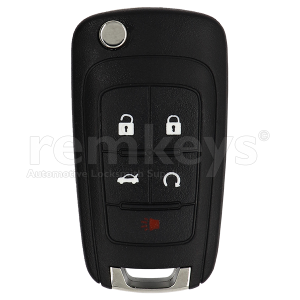 Chevrolet 5 Button Flip Remote Case