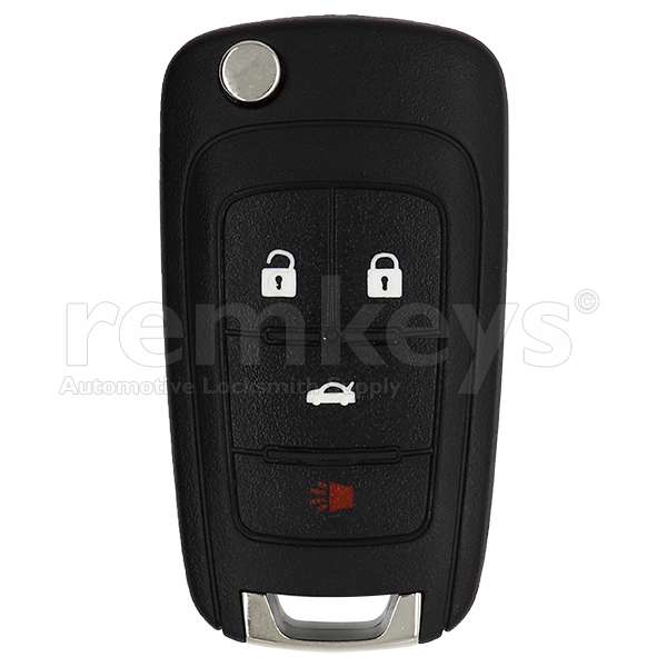 Chevrolet 4 Button Flip Remote Case