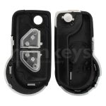 Citroen DS3 2Btn Flip Remote Case