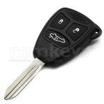 Chrysler 300c Sedan 3Btn Remote Case - Big Button