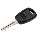 Fiat 1 Button Remote Case GT15 - Black