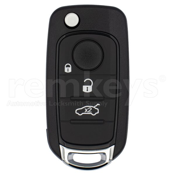 Fiat New Egea 3Btn Flip Remote Case