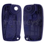 Fiorino 3 Button Flip Remote Case - Blue