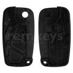 Fiorino 2 Button Flip Remote Case - Black