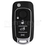 Fiat New Fullback 4Btn Flip Remote Case