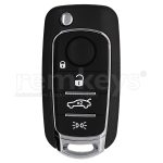 Fiat New Egea 4Btn Flip Remote Case