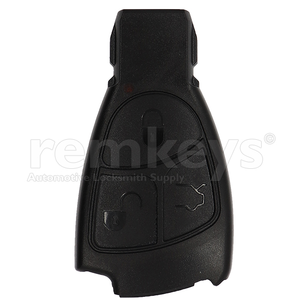 Mercedes Black 3 Button IR Remote Case