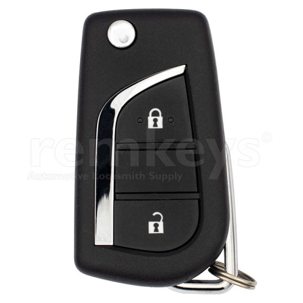 New Corolla 2Btn Flip Remote ID74 433mhz OEM B2A2F2R TOKAI RIKA 2019+ TYRK71