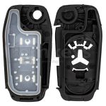 New Focus Fiesta 3 Button Flip Remote Case