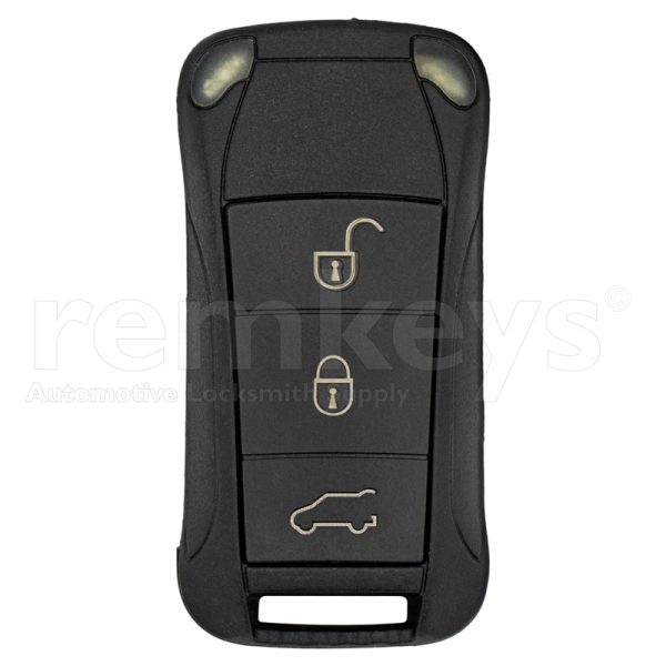 Porsche 3 Button Flip Remote Case