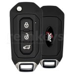 Tourneo Custom Flip 3Button HITAG3 433MHz OEM - MC19-15K601-AA