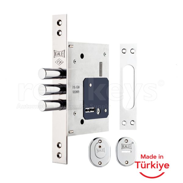 257 L Fişeli Çelik Kapı Emniyet Kilidi 3 Anahtarlı - Kale Kilit