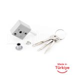 Fotoselli Ergonomik Kapı Emniyet Kilidi - Kale Kilit - KALE 197 FE